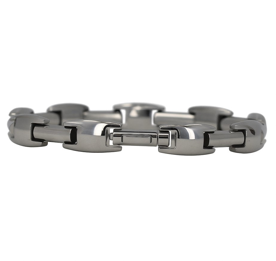 Stainless Steel High Polish Link 8.5" Bracelet