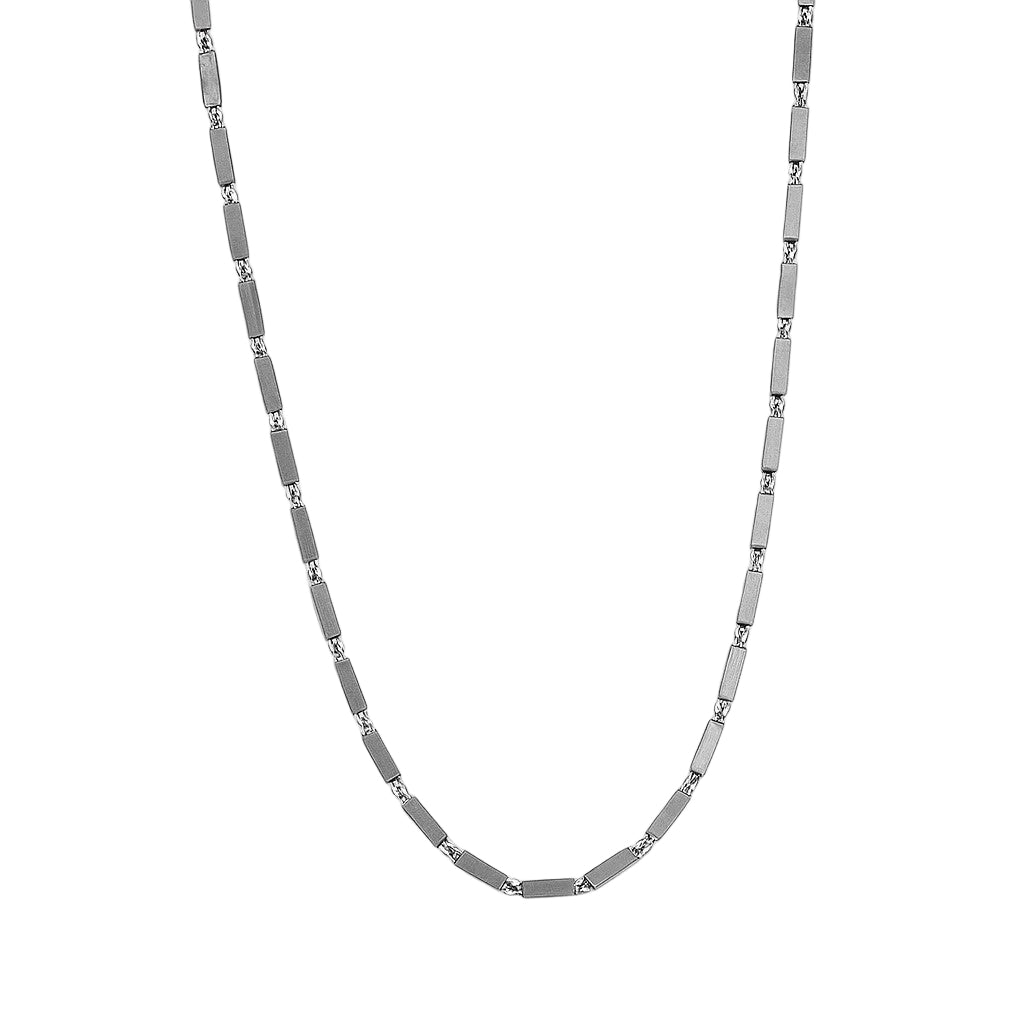 Sterling Silver 1.5mm High Polish Square Link 16" Chain