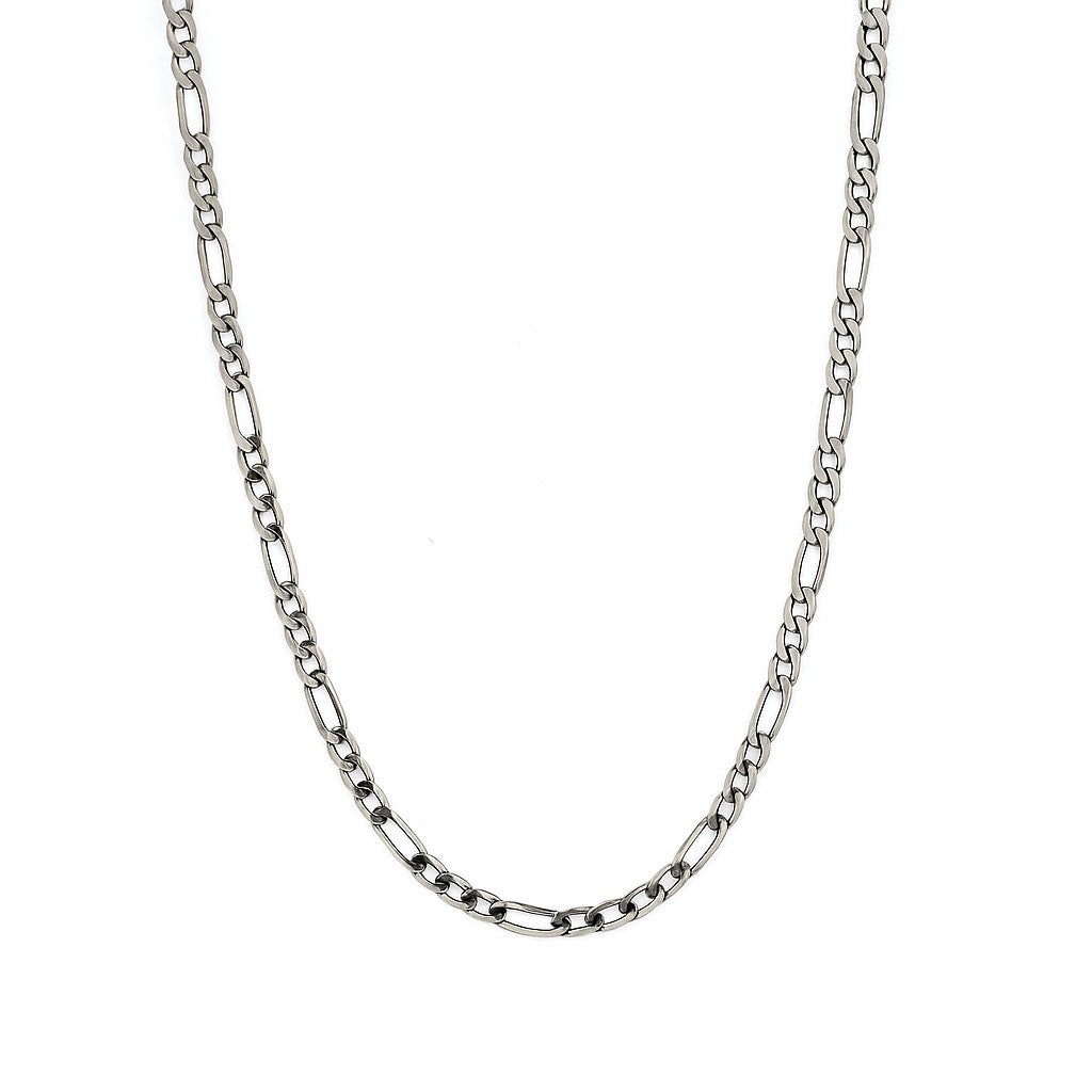 Sterling Silver Figaro 80 Gauge Chain