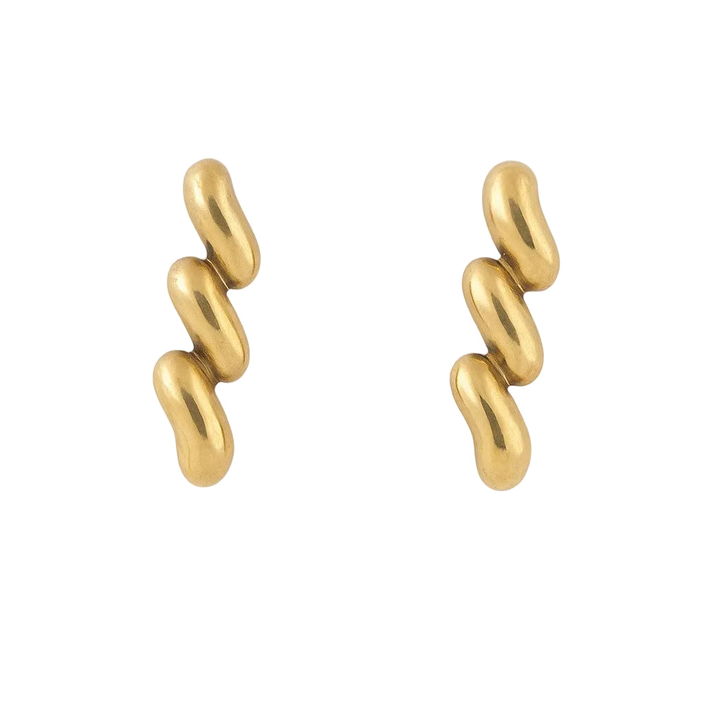 10K Yellow Gold San Marco Earrings