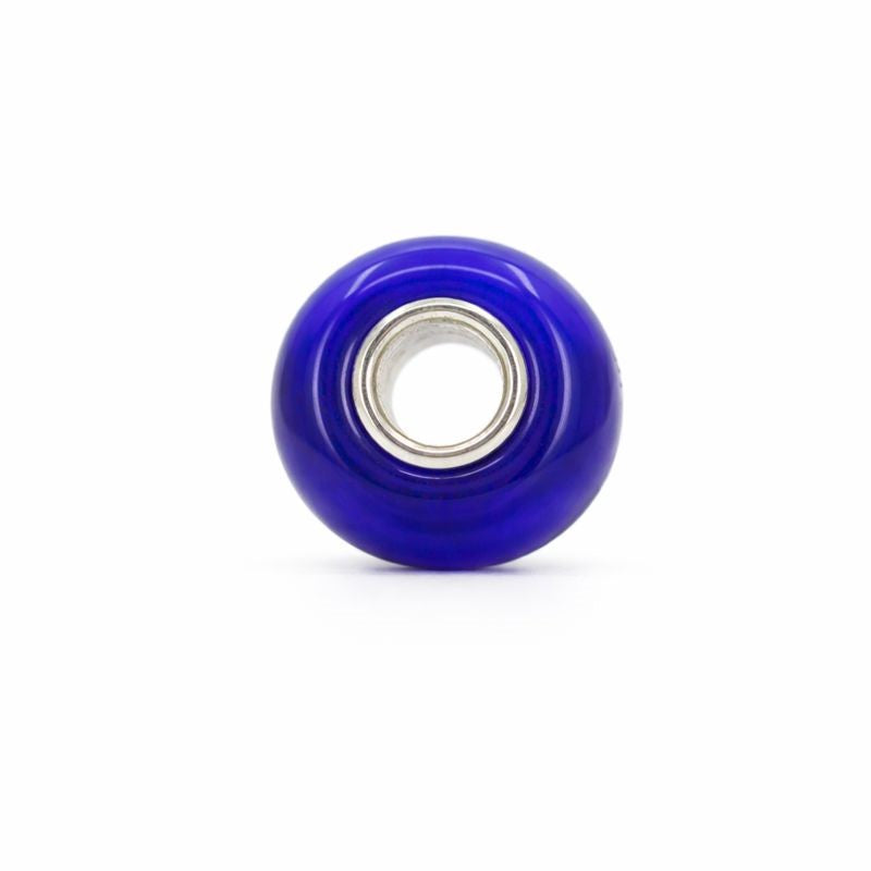 Sterling Silver Blue Murano Glass Bead Charm