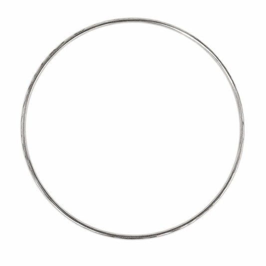 Sterling Silver Diamond-Cut Bangle