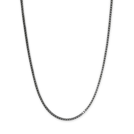 Sterling Silvder 0.9mm Box Link Chain