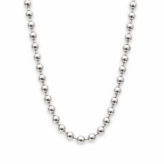 Stainless Steel 2.5mm Bead Link 18" Chain