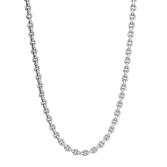 Sterling Silver 3.25mm Rolo Link 16" Chain
