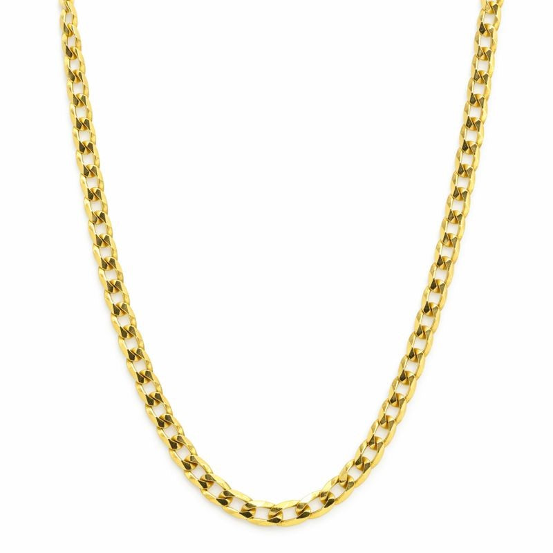 14K Gold-Plated 60 Gauge Curb Link Chain
