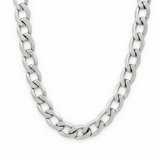 Sterling Silver 200 Gauge Curb Link 22"Chain