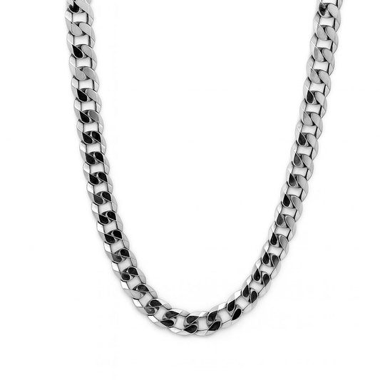 Sterling Silver 120 Gauge Curb Link 18" Chain