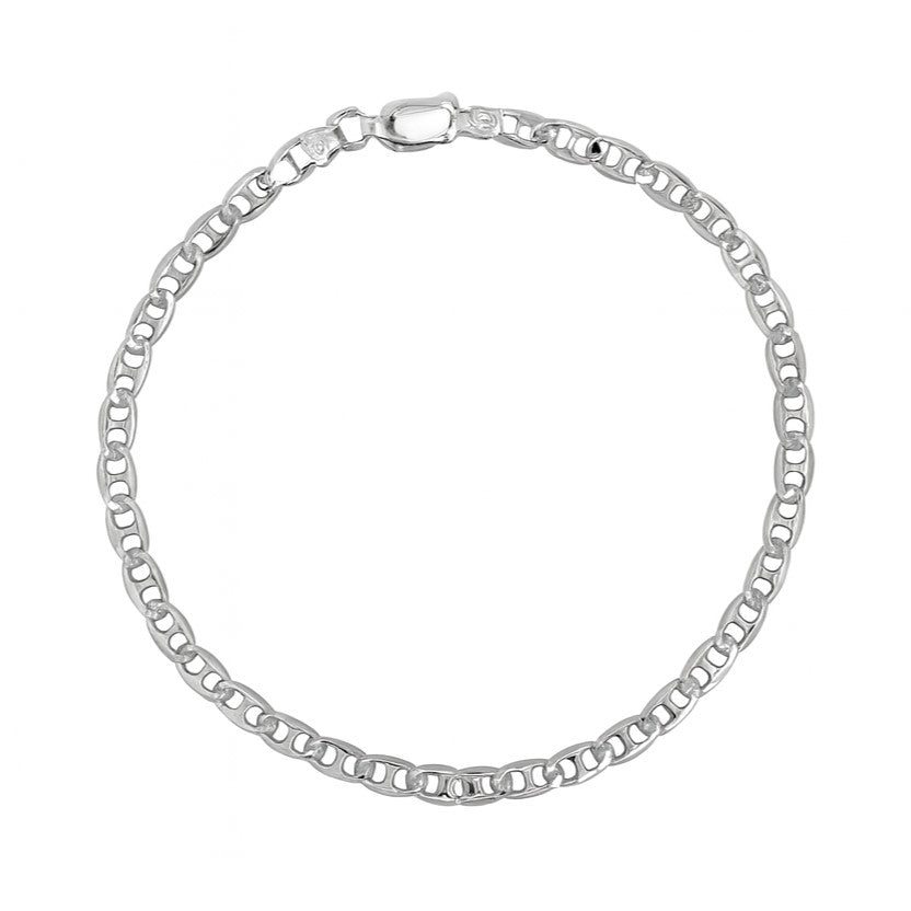 Sterling Silver 8" Gucci Link Bracelet