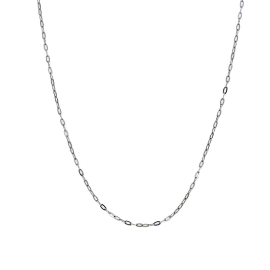 Sterling Silver 1mm Open-Link 16" Chain