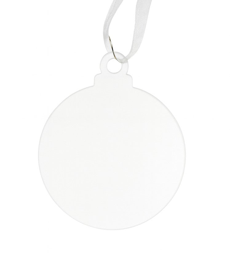 Engravable Acrylic Ornament